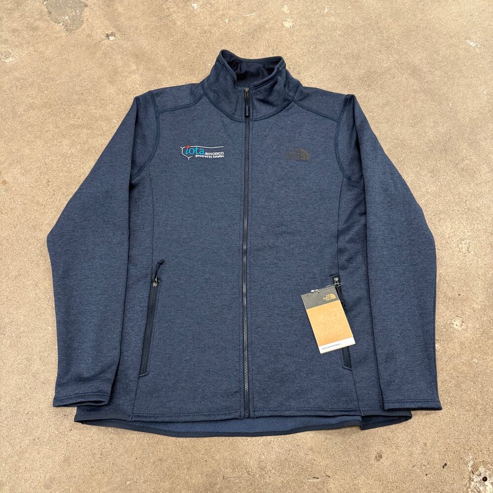 NWT The North Face Women's M Urban Navy Skyline Fleece Full Zip Jacket